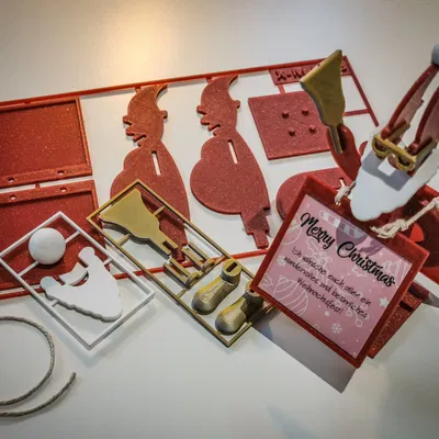 Christmas Kit Card - Santa Claus