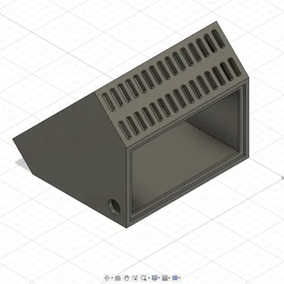 E-Lab Power supply mod (slotted vents, barrel plugs)
