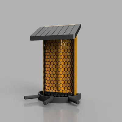 Trụ cho chim ăn hạt đậu, thức ăn chim