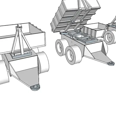 Rơ moóc Igráček MULTIGO - Thùng Chở Hàng