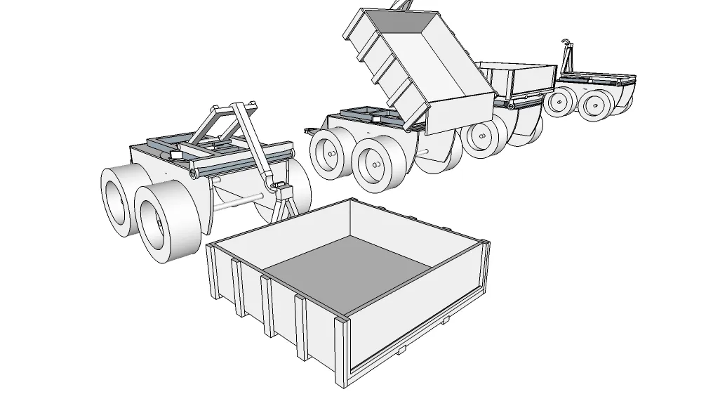 Rơ moóc Igráček MULTIGO - Thùng Chở Hàng - Image 2