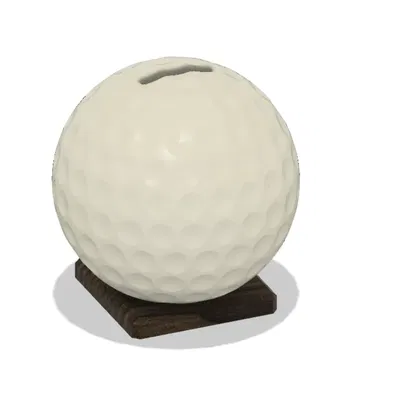 Ống Heo Hình Trái Bóng Golf