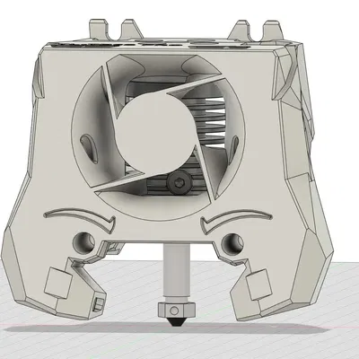 Stealthburner TD6S+TUN Pro Nozzle mount