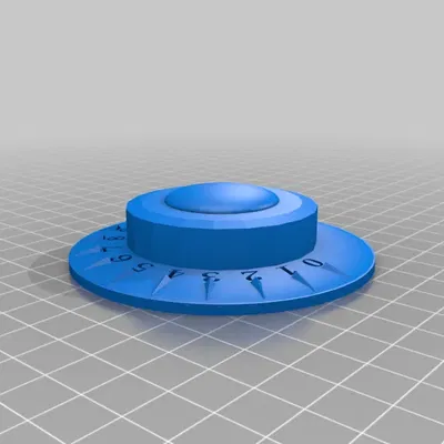 Antique Radio Knob Large