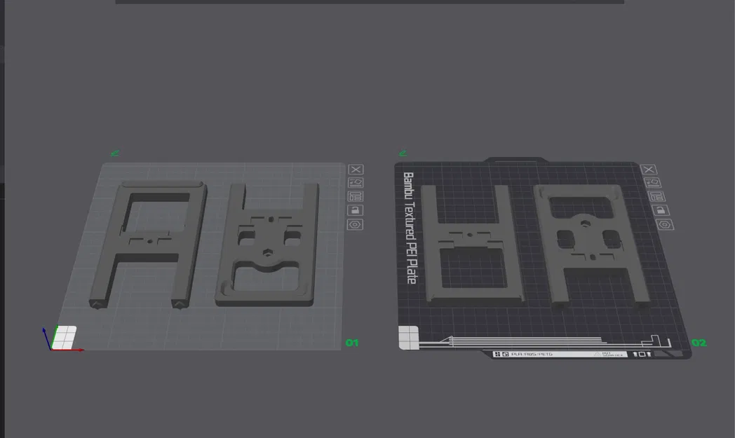 Phần ray FT-991A có chốt, làm cho máy Bambu - Image 1