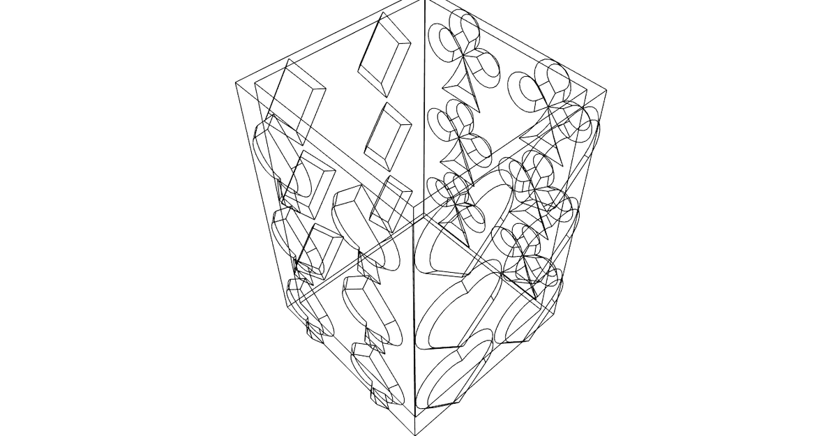 Pencil holder stand pen Poker easy print - Image 10