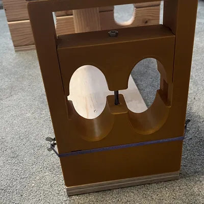 Pony Bench wrist stocks print in place