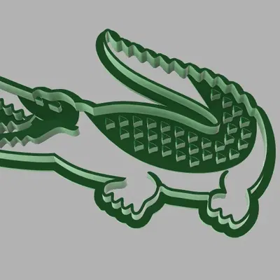 Khuôn Cắt Bánh Quy Hình Lacoste