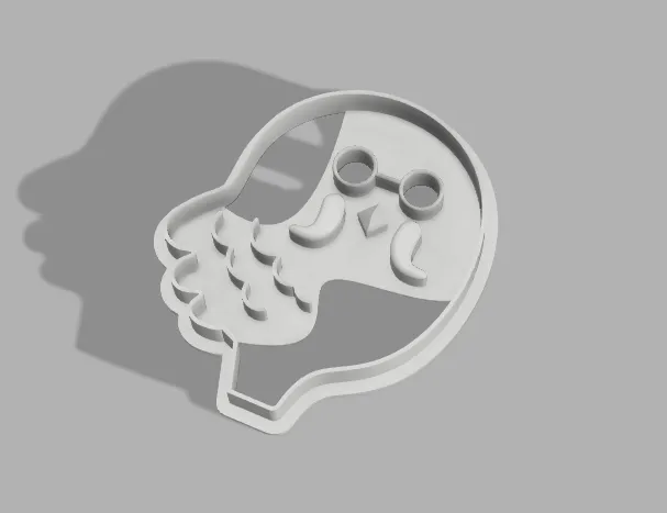 Brewster cookie cutter (Animal Crossing) - Image 1