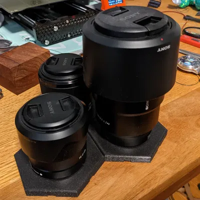 Đế Đựng Ống Kính Ngàm Sony E