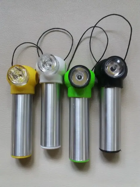 Đèn LED "Đầu Xanh" dùng pin 18650 - Image 4