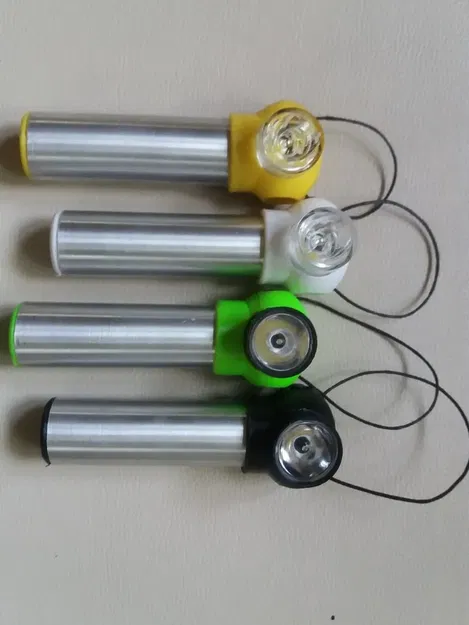 Đèn LED "Đầu Xanh" dùng pin 18650 - Image 8