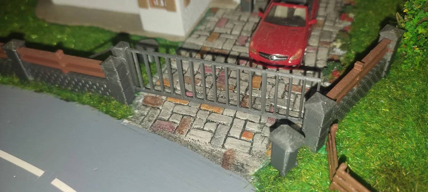 Cổng Trượt 1:87 H0 - Image 1