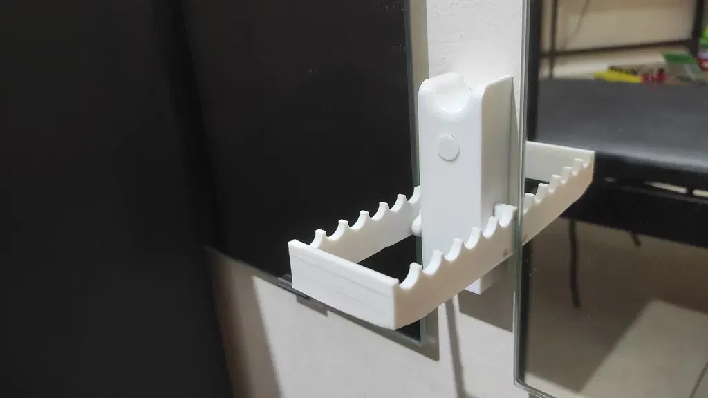 Giá đỡ điện thoại gấp gọn gắn tường - Image 2