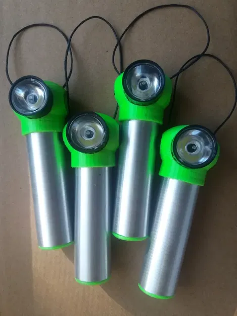 Đèn LED "Đầu Xanh" dùng pin 18650 - Image 25