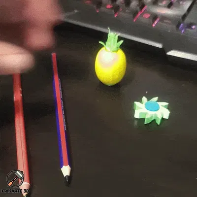 Cái Quay Bút Hình Thơm (Pineapple Pencil Spinner)