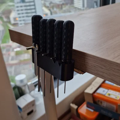 Kẹp Lục Giác Vào Bàn Làm Việc