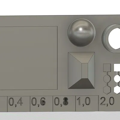 Mẫu Filament với Các Hình Khối Bổ Sung