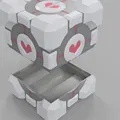 Companion Cube Piggy bank - Thumbnail 2