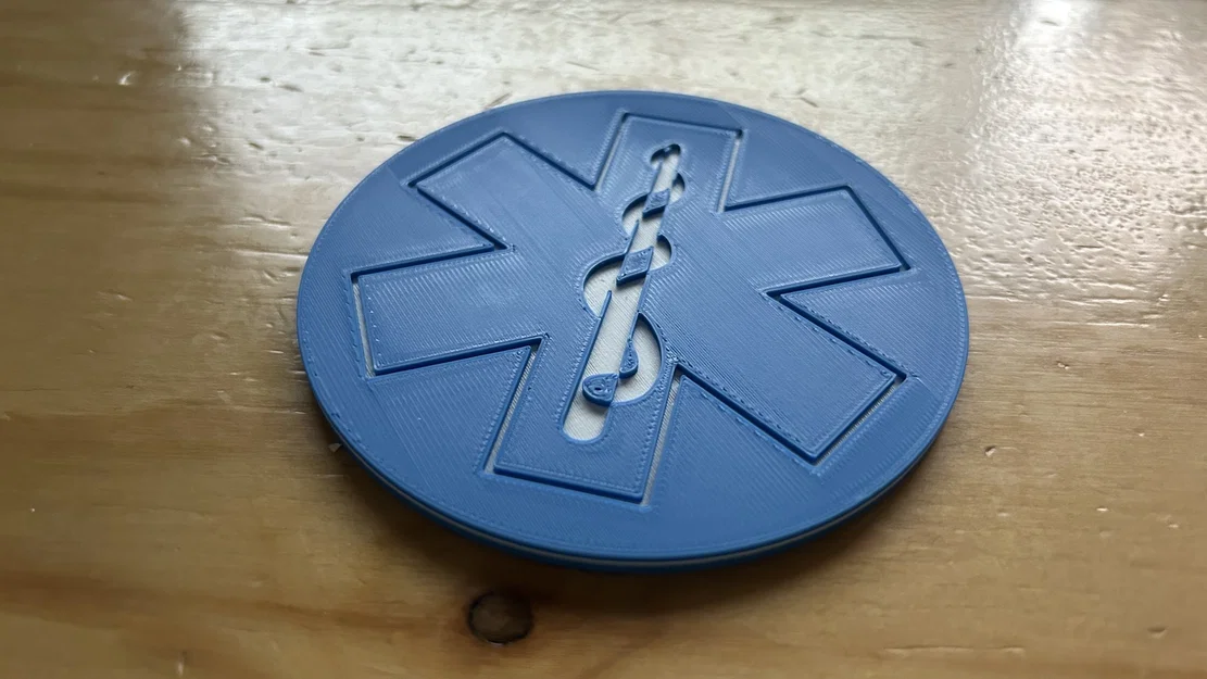 EMS Star of Life Coaster - Image 1