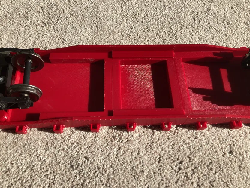 Tàu G-Scale 1:29 Dài 48' Có Giá Đỡ Khớp Nối Gắn Thân - Image 4