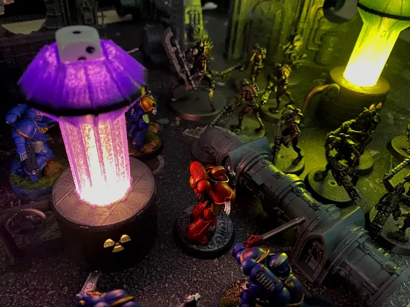 Bảng Đánh Dấu Mục Tiêu LED Tự Làm In 3D Cho WARHAMMER 40k - Image 1