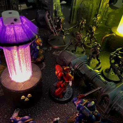 Bảng Đánh Dấu Mục Tiêu LED Tự Làm In 3D Cho WARHAMMER 40k