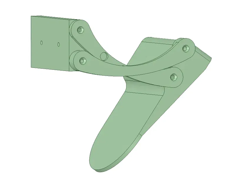 "Stow-away" Cantilevered Phone Stand with NFC tag recess and magnetic position lock - Image 6