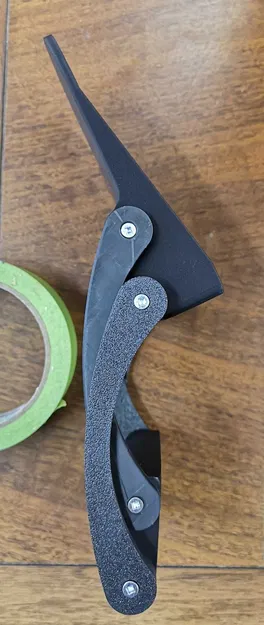 "Stow-away" Cantilevered Phone Stand with NFC tag recess and magnetic position lock - Image 9