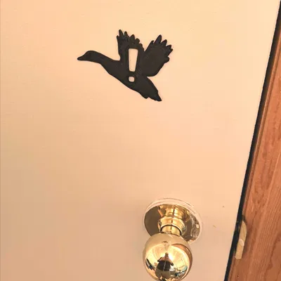 Biển Báo "CÚI XUỐNG!"