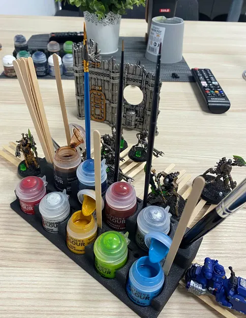 Giá Đỡ Sơn "Paintrack 9" Cho Màu Citadel - Image 2