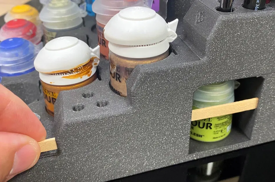 Tự làm khay sơn cho 36 lọ màu Citadel và Miniature - Image 4