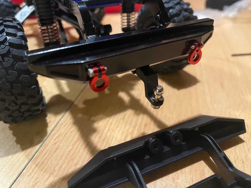 Bộ Chuyển Đổi Cản Sau Traxxas TRX-4M Cho Móc Kéo - Image 1