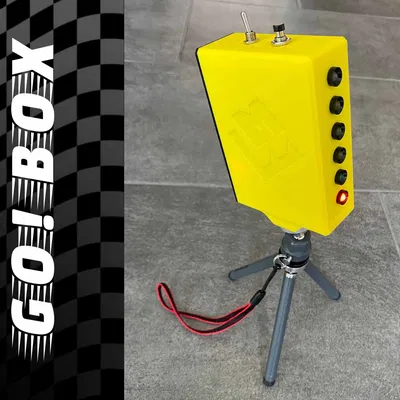 GO! Box - Đèn Báo Xuất Phát Đua Xe Drag với Arduino