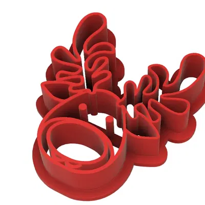 Khuôn Cắt Bánh Hình Tuần Lộc