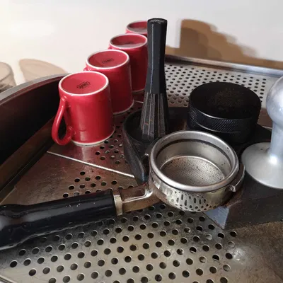 9-prong WDT espresso tamping and levelling stand 58mm (E61) and 54mm (Breville) sizes