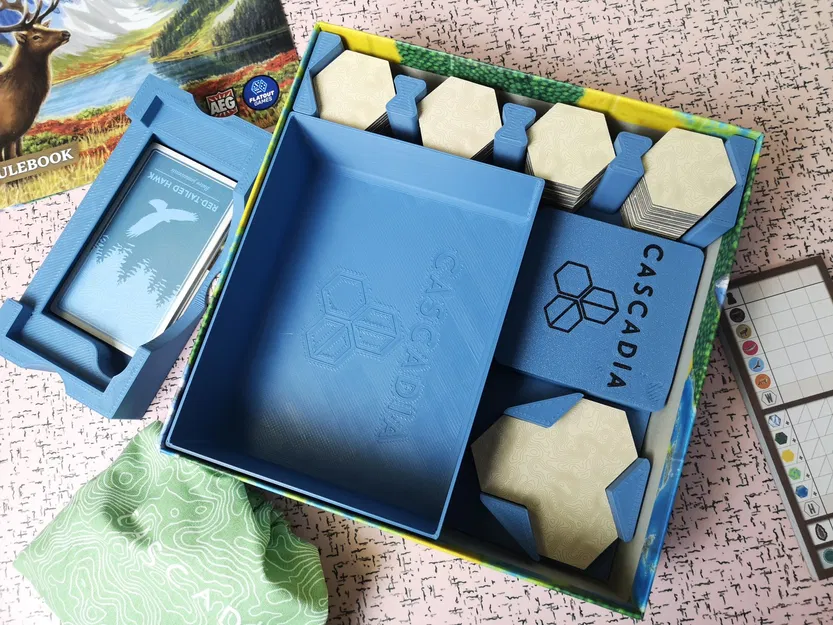 Cascadia Board Game Insert Remix - Image 1