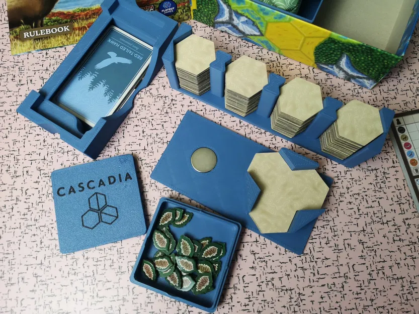 Cascadia Board Game Insert Remix - Image 2