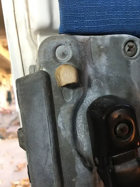 VW Bus Sliding Door Lock Lever - Image 2