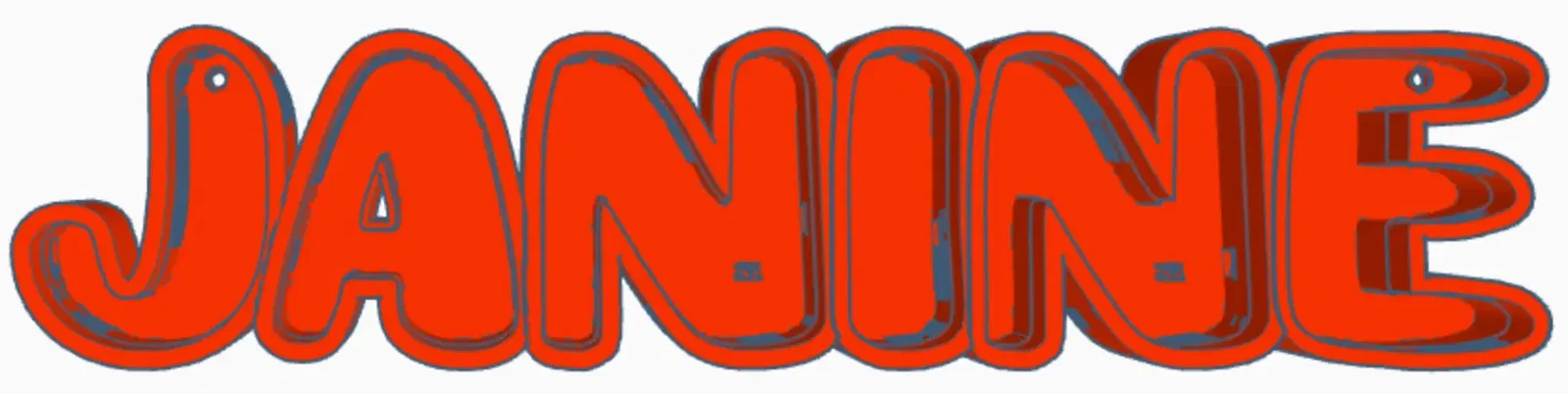 Đèn Tên LED JANINE - Image 1