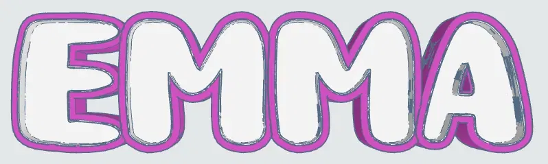 EMMA LED- Namenslampe (Name lamp) - Image 1