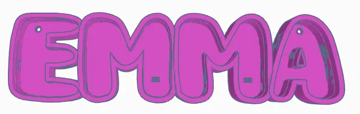 EMMA LED- Namenslampe (Name lamp) - Image 2