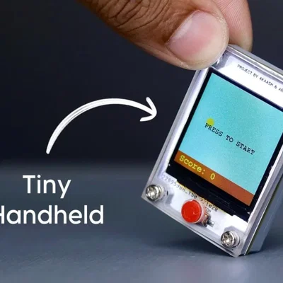 Máy Game Cầm Tay Tí Hon Với Arduino - Bản Beta