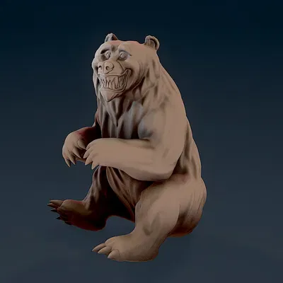 Gấu Toothy phiên bản giận dữ