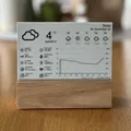 ESP32 E-Paper Weather Display Stand - Thumbnail 1