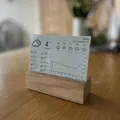 ESP32 E-Paper Weather Display Stand - Thumbnail 2