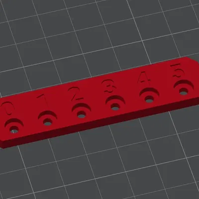 Test dung sai cho nam châm 6x2mm
