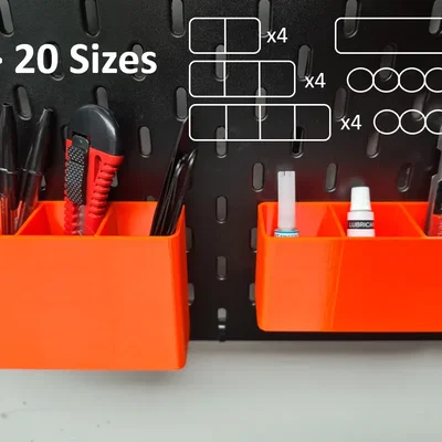 Hộp Đựng Đồ IKEA Skadis
