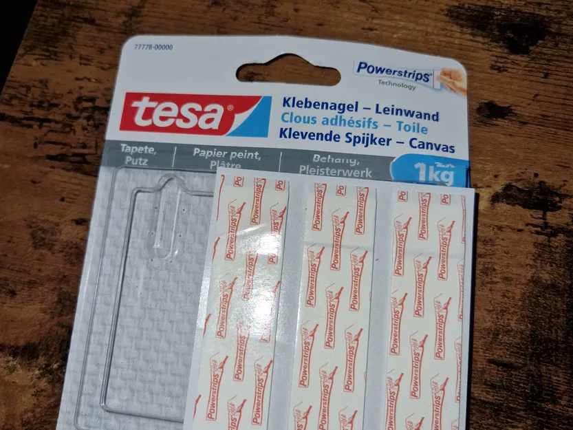 Giá Đỡ Dụng Cụ Treo Tường (Tesa Powerstrips) - Image 2