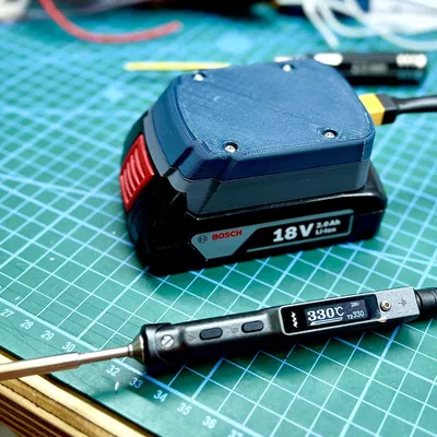 Bộ Chuyển Đổi Pin Bosch 18V sang XT60 - Có CAD